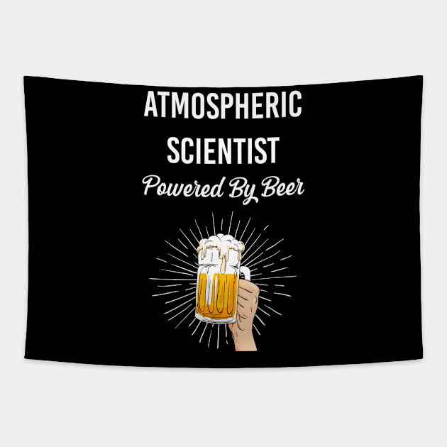 Beer Atmospheric Scientist Tapestry by Hanh Tay