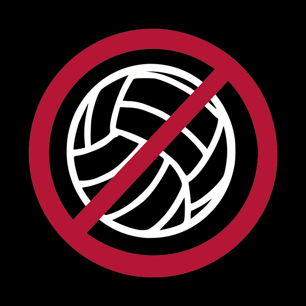 No Volleyball by Designzz