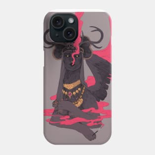 Smoking Sphinx Phone Case