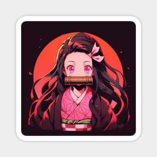 cute nezuko Magnet