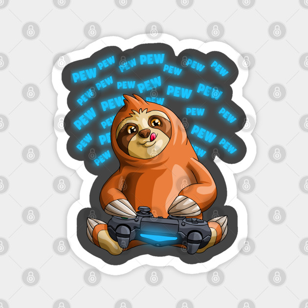Pew Gamer Sloth Funny PewPewPew Video Gaming Gift - Pew Pew Madafakas Pew Pew Pew Cat V - Magnet | TeePublic Pew Gamer Sloth Funny PewPewPew Video Gaming Gift - Pew Pew Madafakas Pew Pew Pew Cat V - Magnet | TeePublic