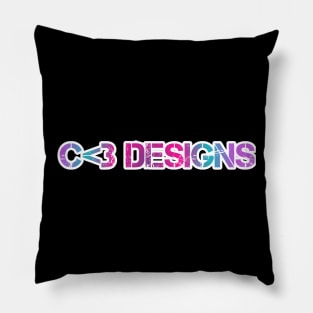 C<3 Designs Pillow