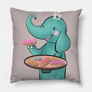 Elephant Tiffan & eclair Pillow