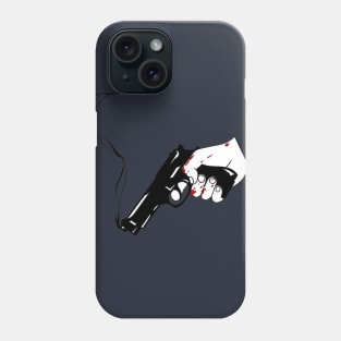 Steamy Pistol Sketch Phone Case