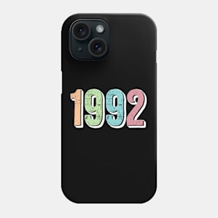 1992 BIRTH YEAR Phone Case