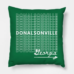 Donalsonville Georgia Pillow