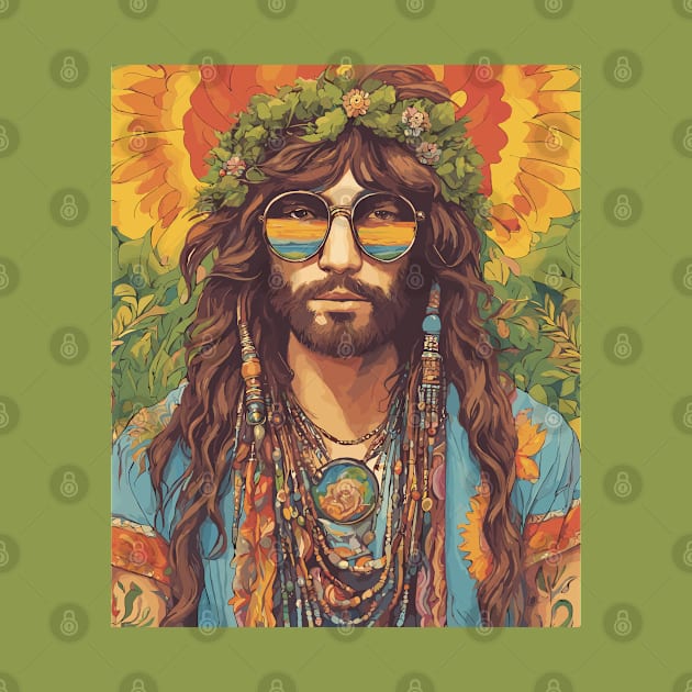 Hippie Man by Souls.Print