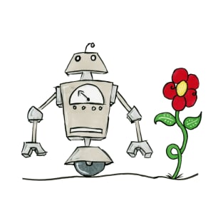 Flower Bot T-Shirt