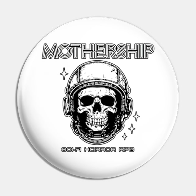 Mothership RPG (Alt Print) Pin by Miskatonic Designs