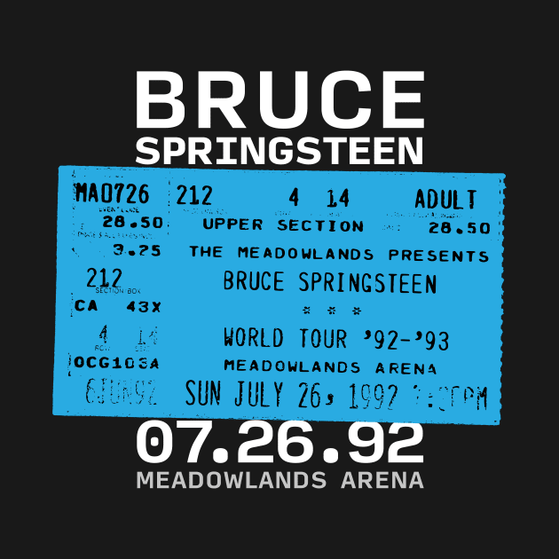 Springsteen — NJ 07.26.92 by Third Unit