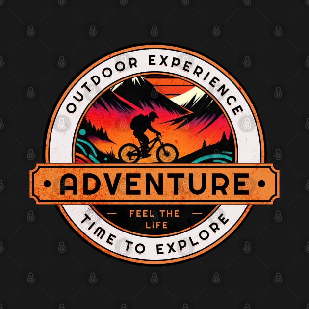 Outdoor Experience Mountain Bike Design by Miami Neon Designs