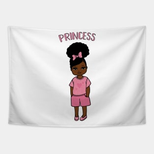 Black Girl Magic, Princess, Afro Girl Tapestry