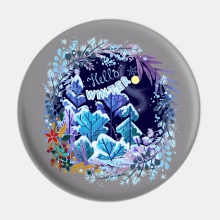 Hello Winter Pin