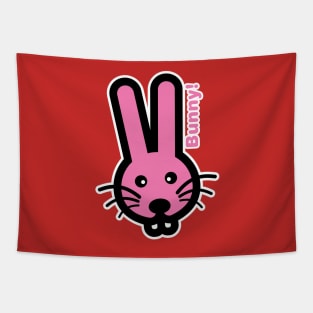 Bunny Pink Tapestry