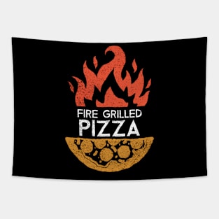 Fire Grilled Pizza Tapestry