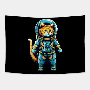 Astronaut cat Tapestry