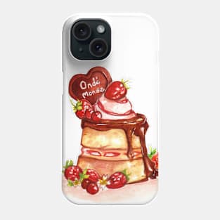 Strawberry Chocolate Cake Phone Case