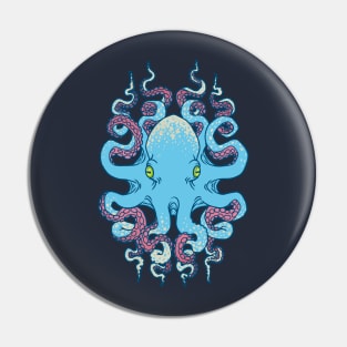 Twisted Tentacles - Blue Pin