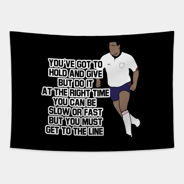 John Barnes England Rap 90s Tapestry by NostalgiaUltra