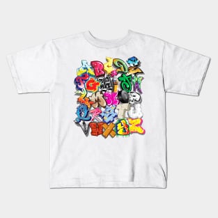 KidsPartyWorks Graffiti Kids Shirt