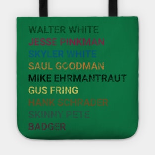 Breaking Bad Cast Tote