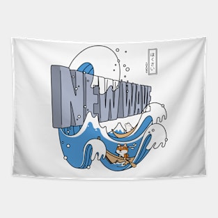 New Wave of Kanagawa Tapestry