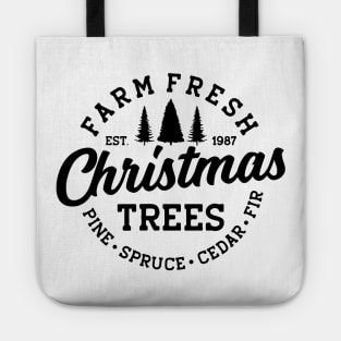 Farm Fresh Christmas Trees Tote