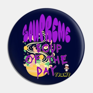 Soupreme - Noodles fun cool text Pin