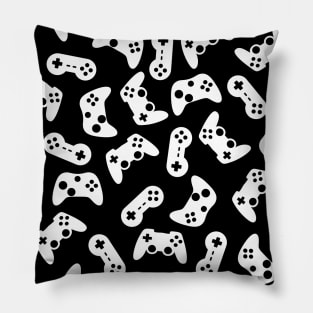 Video game motif for gamer Pillow