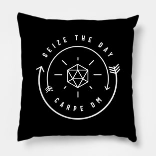 Carpe DM Carpe Diem Meme Roleplaying Addict - Tabletop RPG Vault Pillow