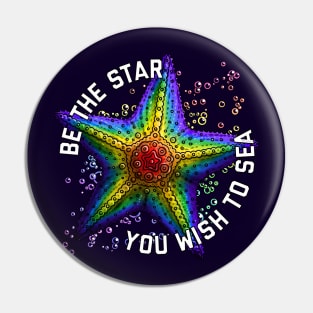 Be The Star Pin