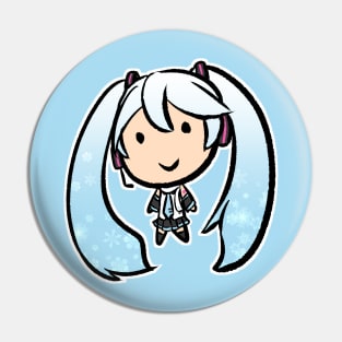 Snow Miku Pin