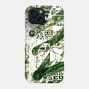 Street Art Urban NYC Green Graffiti Phone Case