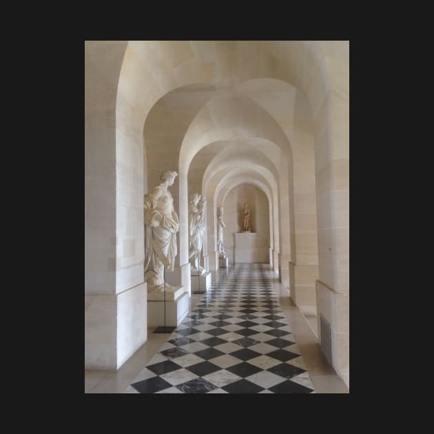 Sculptures in Chateau de Versailles by ThatBird