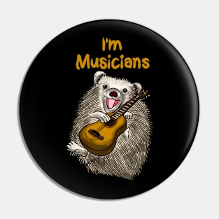 Music Hedgehog Pin