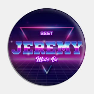 Best Jeremy Name Pin