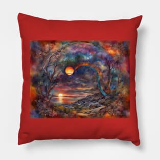 Australia dreaming Pillow