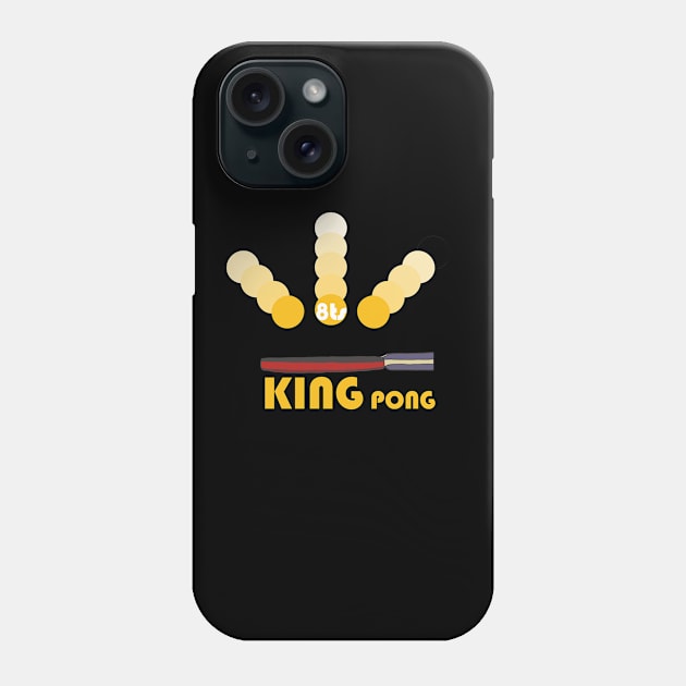 8ts King Pong Phone Case by kewlwolf8ts