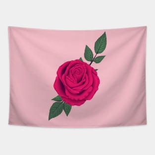 Pink Rose Tapestry