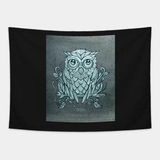 Owl illustration Tapestry