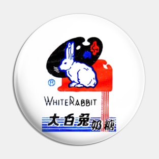 White Rabbit Pin