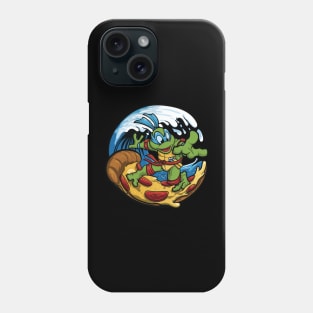 Pizza Shredder Wave Rider Phone Case