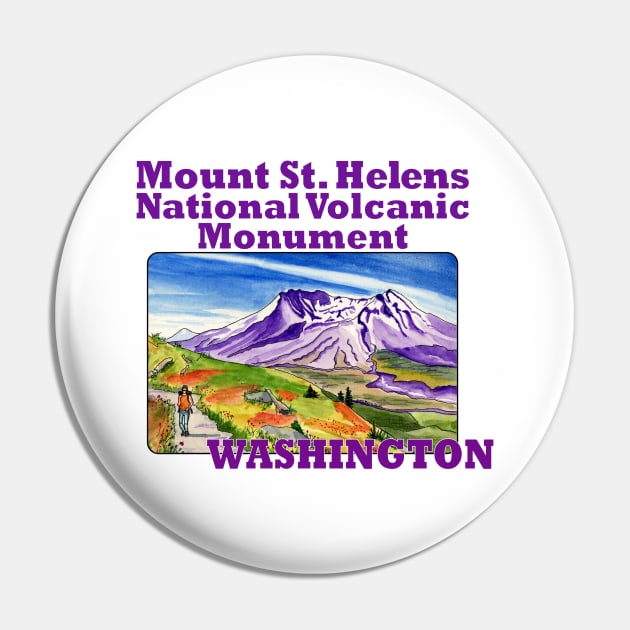 Mount. St. Helens National Historic Monument, Washington Pin by MMcBuck