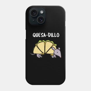 Quesa-dillo Cute Armadillo Pun Phone Case