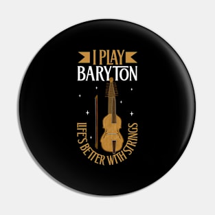 I play Baryton Pin