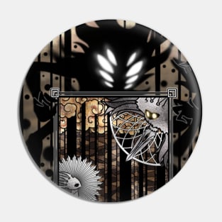 Divinity and void - hollow knight Pin