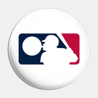 Baseball and bubble gum Pin