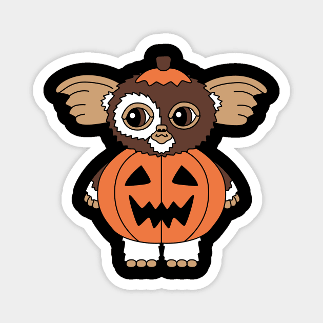 Halloween Gizmo Magnet by ClaireyLouCreations