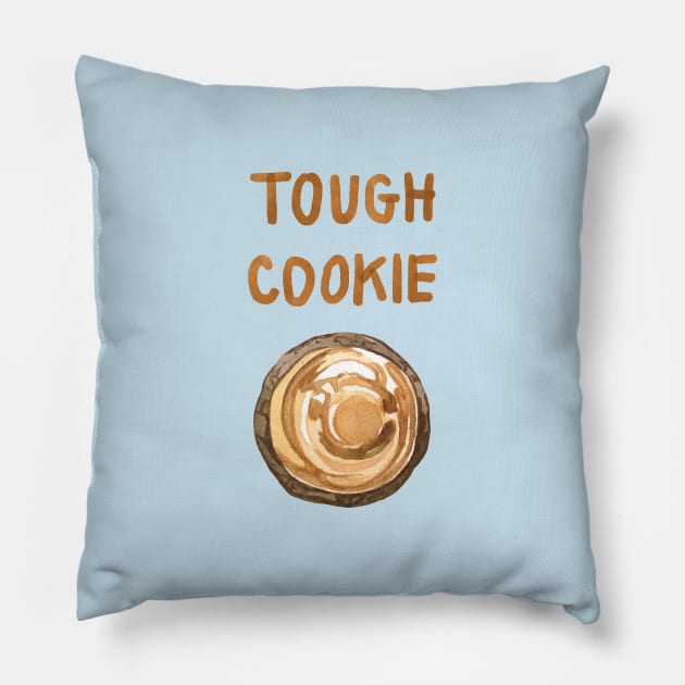 Tough Caramel Cookie Pillow by monbaum