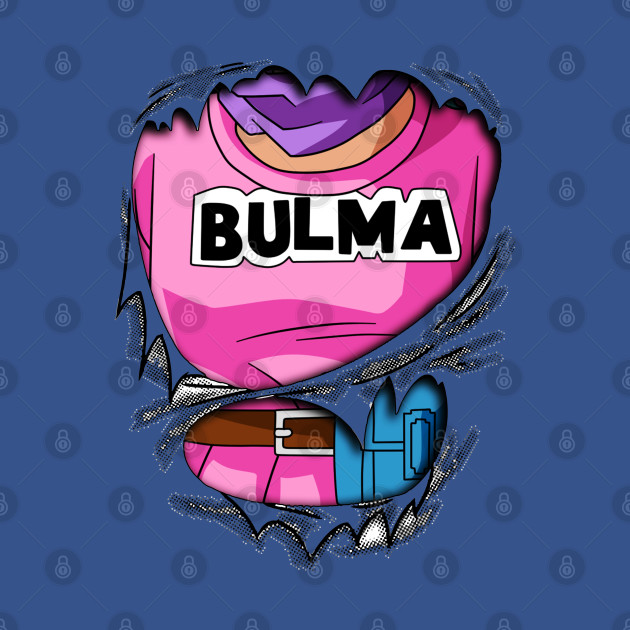 Bulma Chest Dragon ball Z - Bulma Chest Dragon Ball Z - T-Shirt